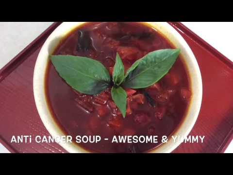 5 Color Superfood Veg Soup | Cancer fighting Soup | slimming soup