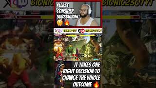 One right decision 🔥 #sf6 #streetfighter6 #sf6gameplay #sf6kimberly #fgc #gaming #fightinggames