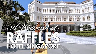 Spending the Weekend at Raffles Hotel Singapore in their Cheapest Suite (Plus Gardens by the Bay)