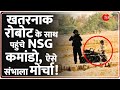 Nsg commandos in sandeshkhali          nsg   cbi  hindi