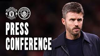 Michael Carrick Pre-Man City Press Conference