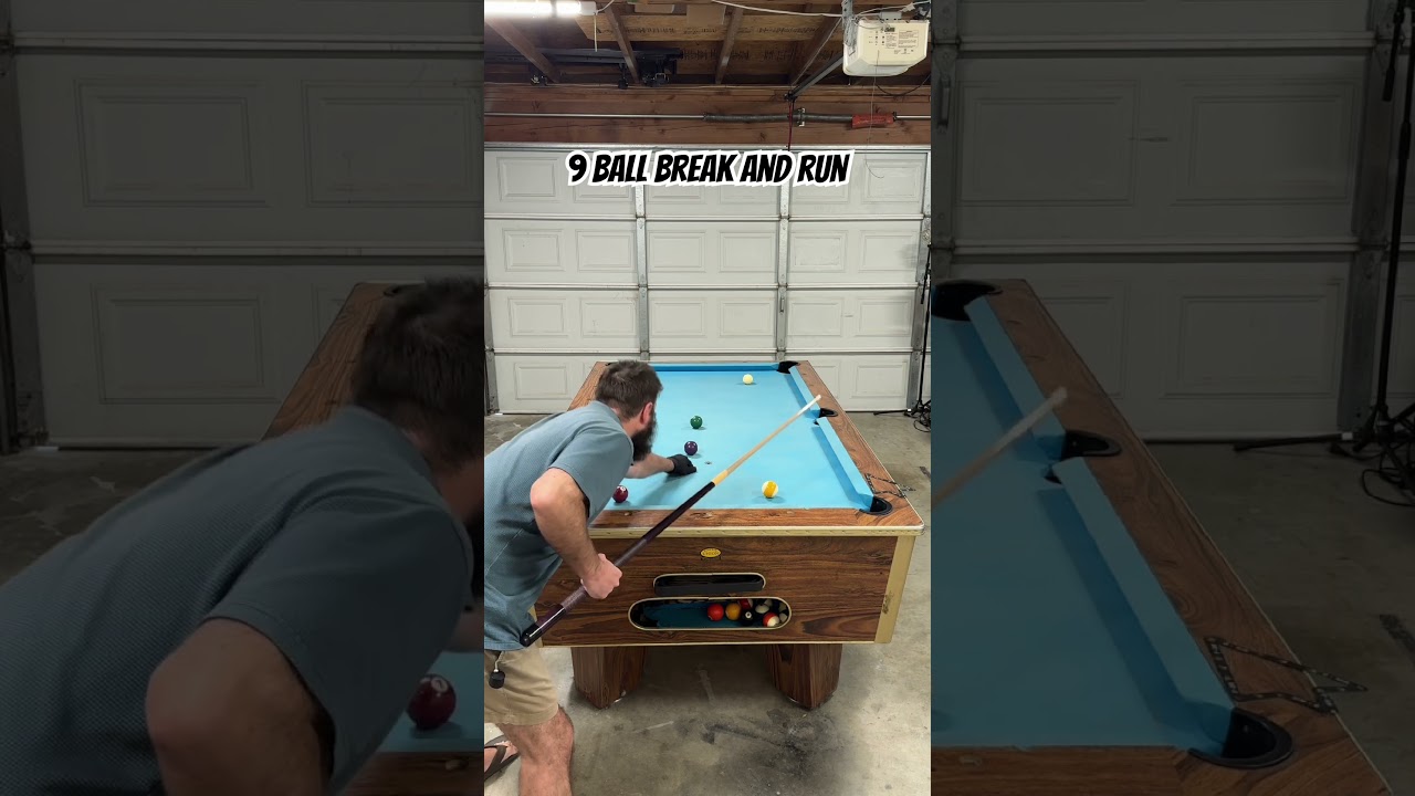 Image of video the 9 Ball B&R no. 46 #8ballpool #billiards #breakandrun 2