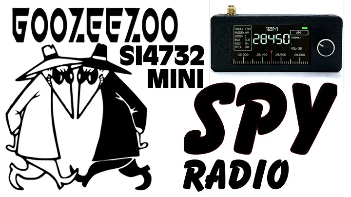 Saving the World with my GOOZEEZOO Si4732 Mini “SPY” Radio Receiver