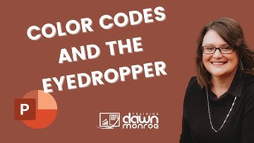 Color Codes | Eyedropper | Get Logo Colors | Microsoft PowerPoint