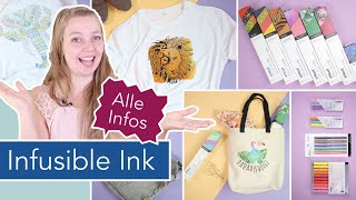 Plotten mit Cricut und Infusible Ink: Mehrfarbig, Stifte, Rohlinge, Baumwollstoff und vieles mehr!