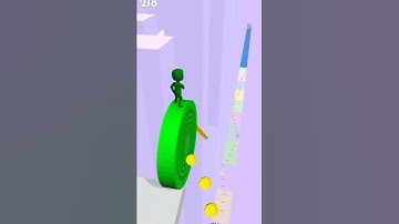 Layers Roll Gameplay  colors Walkthrough | games #shorts