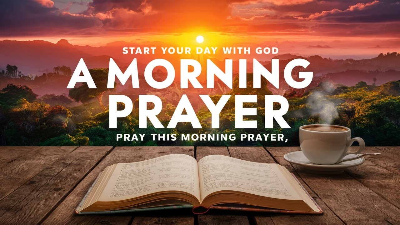 Сильная утренняя молитва | Молитва благодарности, чтобы оставаться укорененными в Божьем мире в э...