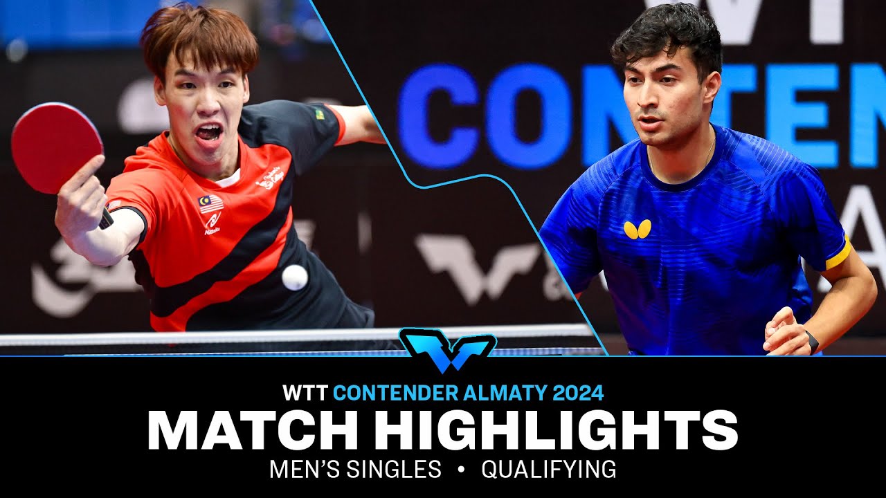 Choong Javen vs Payas Jain | MS Qual | WTT Contender Almaty 2024