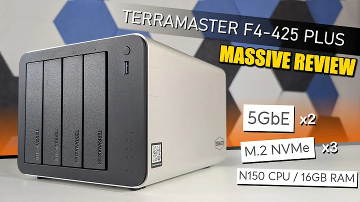 Terramaster F4-425 PLUS NAS Review