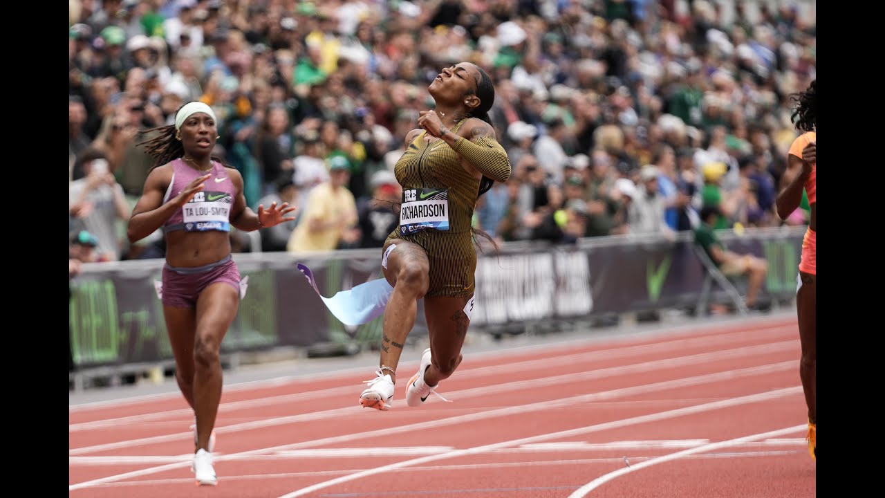 On her day, Sha'Carri is unmatched 🙌 