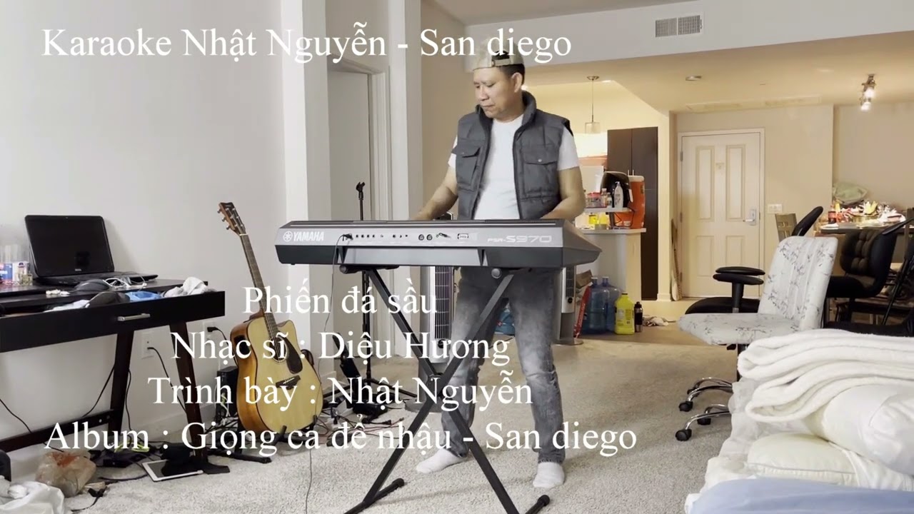 Phiến đá sầu remix kraoke Nhật Nguyễn - San diego