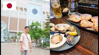 SAPPORO 札幌市 - Japanese SEAFOOD BBQ + SUSHI & Otaru Music Box Museum [HOKKAIDO Vlog]