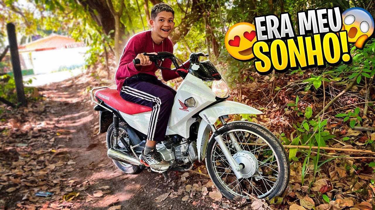 PRIMEIRA TRILHA DO KIM COM A POP 110i DELE