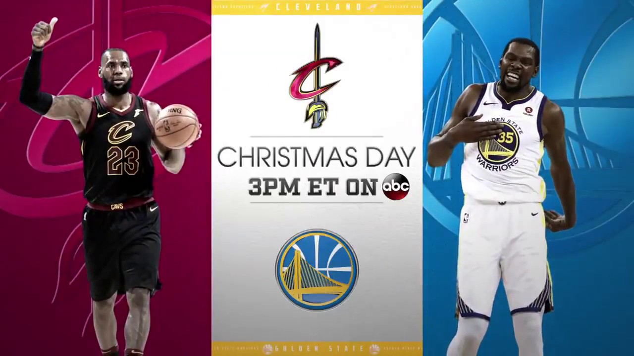 Watch Cleveland cavaliers Vs Golden State Warriors Christmas Day 2017 ...