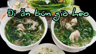 đi ăn bún giò heo & food ăn uống Mukbang @Danhthanh1391