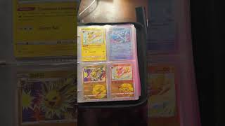My Pokémon collection so far #pokemon #pokemoncards #eeveelutions #umbreon #eevee #sylveon #etc.