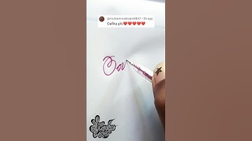 How to make stylish signature | Oafika | Calligraphy signature