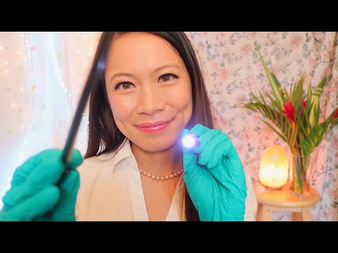 ASMR Medical Extra Oral and Intra Oral Exam ~ Scalp, Face, Mouth