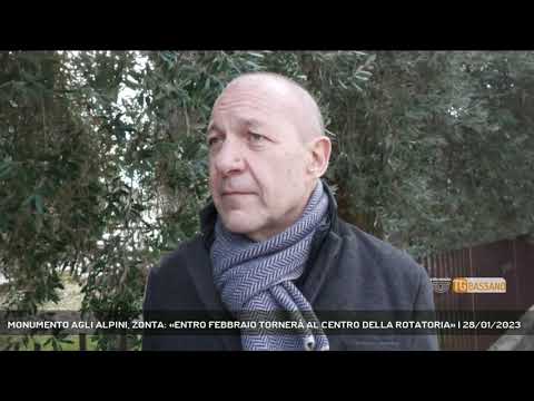 MONUMENTO AGLI ALPINI, ZONTA: «ENTRO FEBBRAIO TORNERÀ AL CENTRO DELLA ROTATORIA» | 28/01/2023