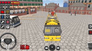 🤩Euro City Coach Bus Simulator || New coach Bus simulator Androidgamepaly ... screenshot 5