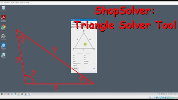 ShopSolver: Triangle Solver Tool