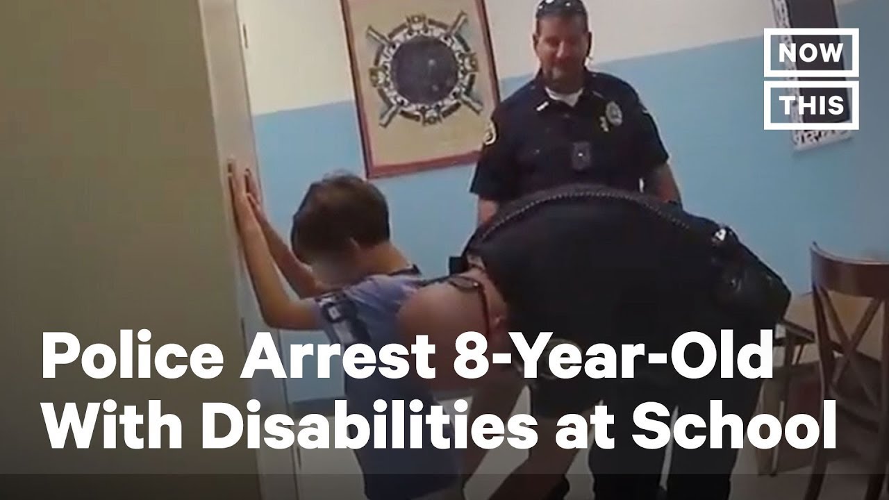 8 year old special needs boy arrested in public school - YouTube