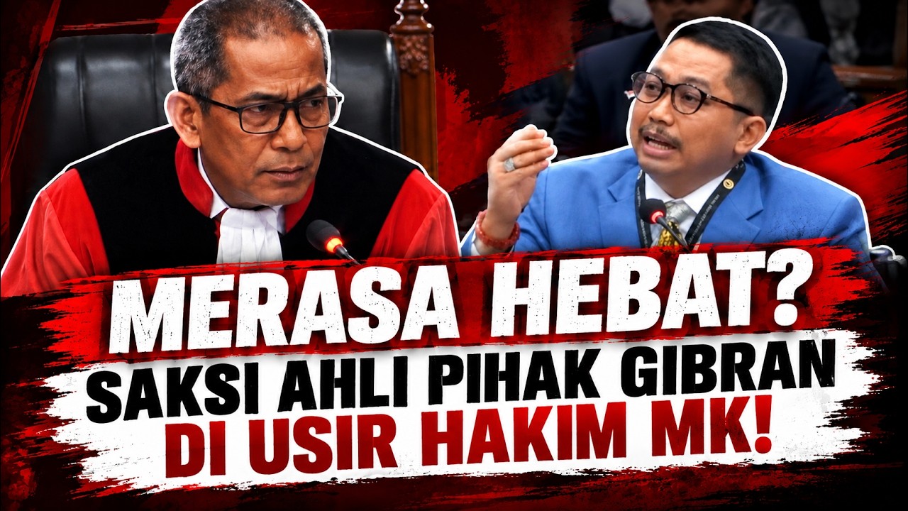 DETIK-DETIK SALDI ISRA TEGUR SAKSI AHLI PIHAK GIBRAN!: video thumbnail