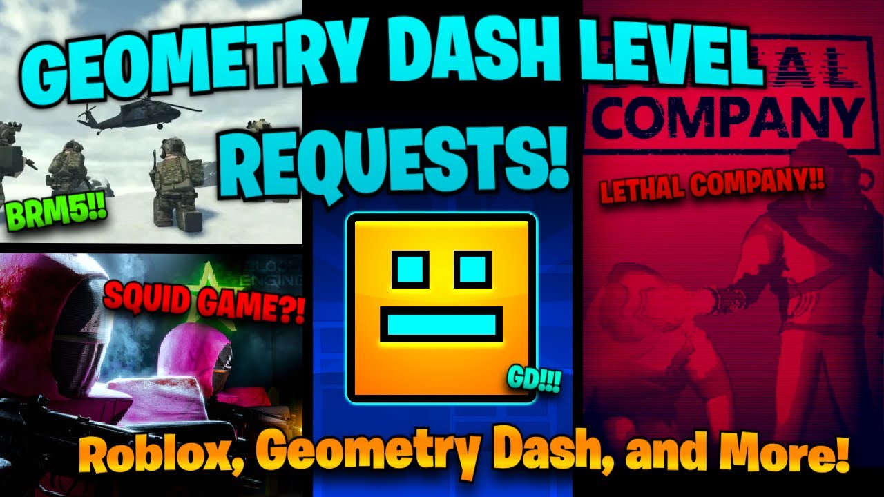 Geometry Dash Level Requests, 24 Hour Gameplay, And More!!!!!!! - YouTube