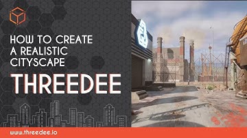 THREEDEE City Run Model (3D Modeling Software): How to create a realistic cityscape | THREEDEE