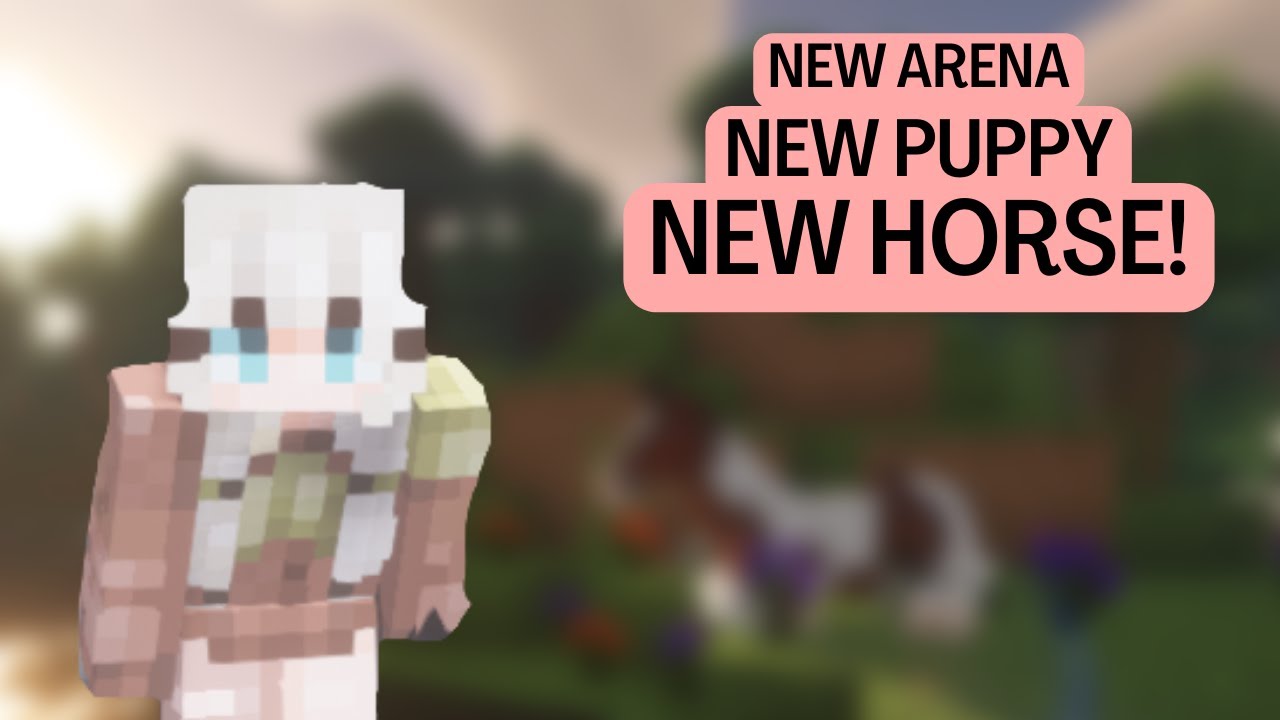 Getting some new friends and announcing the fillies name! MINECRAFT ...