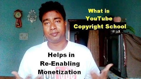 How to Re-Enable Youtube Channel Monetization Using - YouTube Copyright School