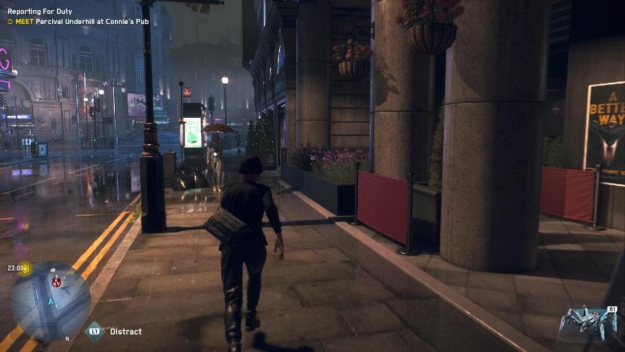 Watch Dogs Legion Westminster PICADILLY CIRCUS PROPAGANDA DISTRIBUTION GUIDE