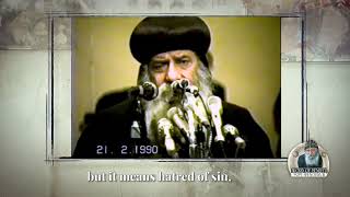 The Power of Repentance: Pope Shenouda III #coptic #cyc #trending #popeshenouda  #lent #greatlent