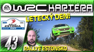 Letecký Den v Estonsku! #43 | EA WRC 23 Kariéra CZ Let's Play