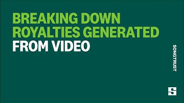 Breaking Down Royalties Generated From Video | Music Publishing Tips