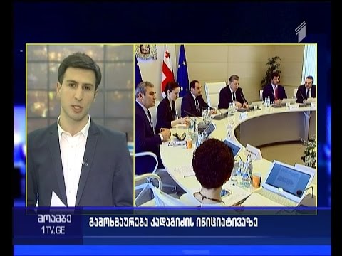 ქადაგიძის ინიციატივა - სამინისტოების შემცირება
