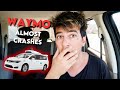 Self Driving Waymo Car Almost CRASHES! Will Self Driving Ubers and Lyfts Really Work?