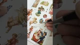 journal with me | fairy theme | #scrapbooking #minijournal #shots #asmr