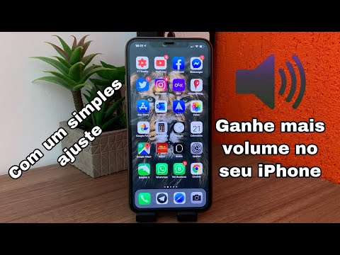 GANHE MAIS VOLUME NO SOM DO SEU IPHONE SÓ COM UM AJUSTE.