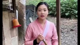 在离着老挝 几公里的地方遇到了 好好看的单身美女  #农村守护人  #农村女孩 #朴实山里人#朴实农村人 #朴实的山里人