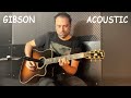 Led zeppelin  going to california   acoustic cover  gibson songwriter deluxe ec standard