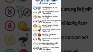 Odia gk sorts || Sadharan gyan sort || Odia quiz sort || Odia general knowledge #gkfacts #shorts