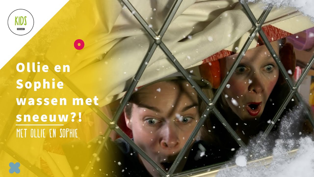 ☃️ Ollie en Sophie wassen met sneeuw?! | ☔Regendrup en zonneschijn🌞