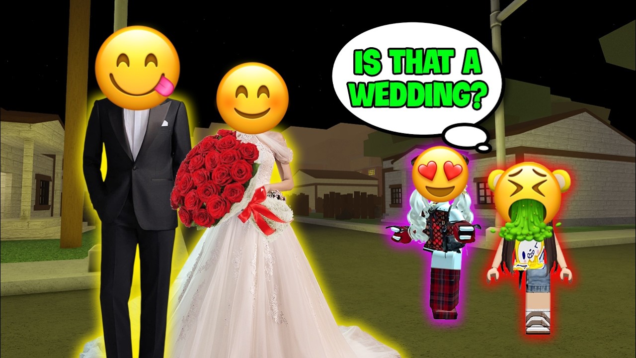 КАК МЫ ПОЖЕНИЛИСЬ В ROBLOX! #roblox #robloxstory