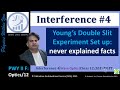 Interference #4 Young Double Slit Expt set up | Wave Optics (Class 10–12/B.Sc., B.Tech basics)