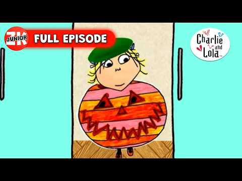 Charlie & Lola 🦋 What Can I Wear For Halloween | Season 3 Episode 19 | ZK Junior