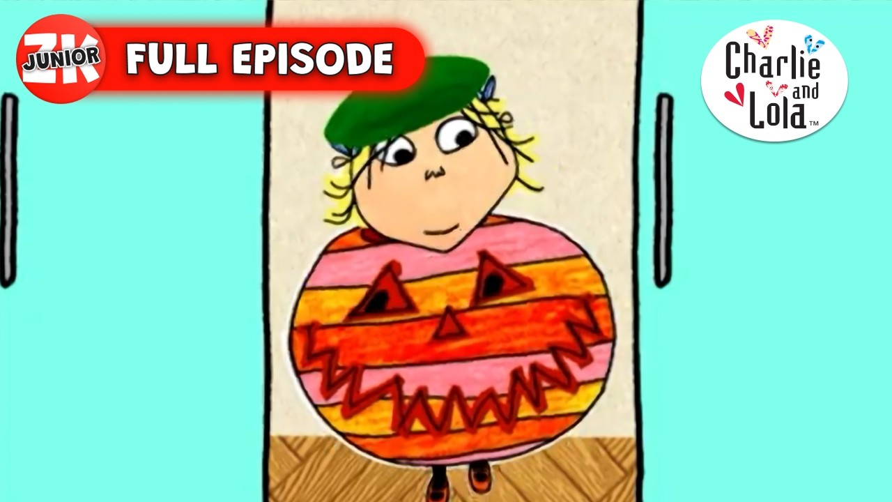 Charlie & Lola 🦋 What Can I Wear For Halloween | Season 3 Episode