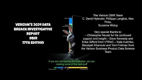 DBIR - VERIS Actors Section