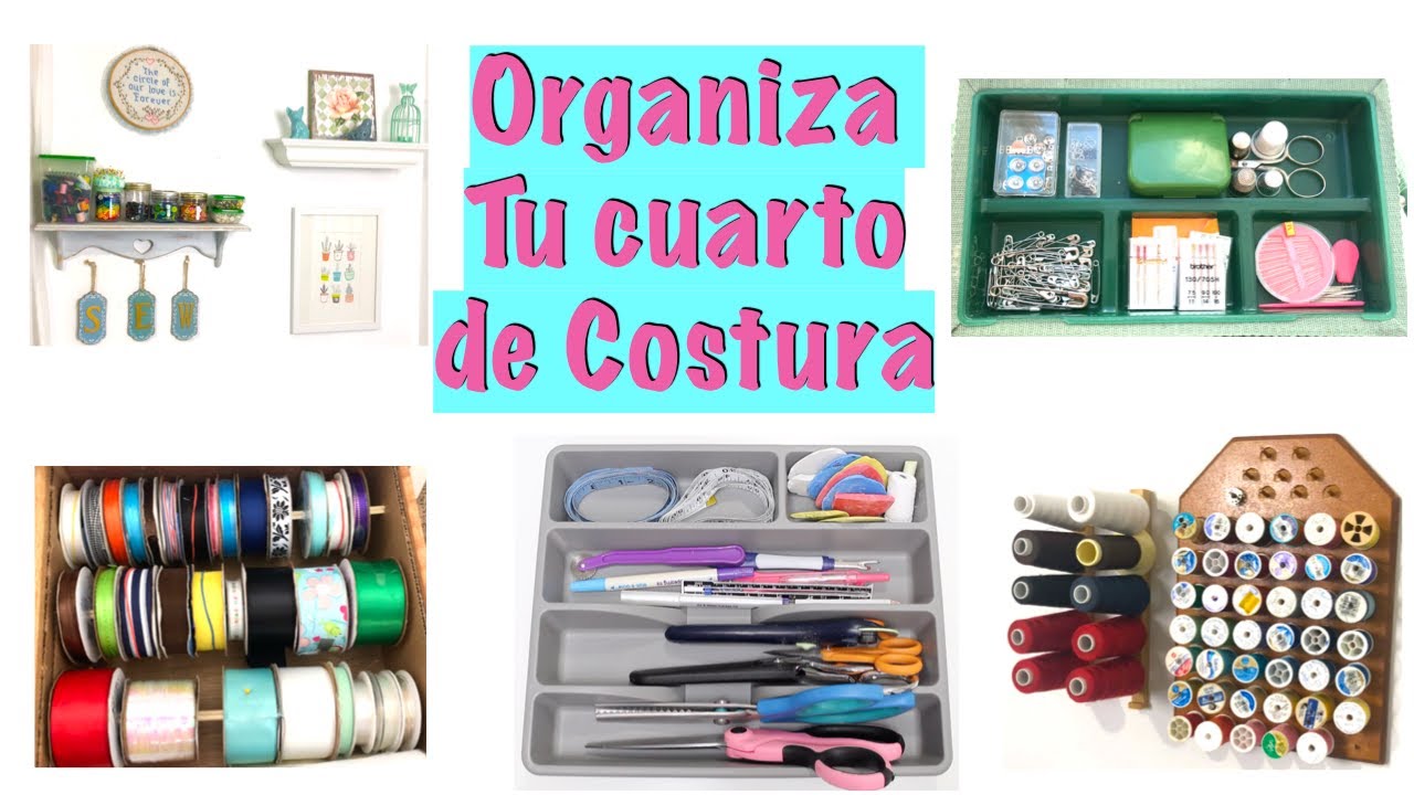 Ideas y Tips para Organizar tu lugar de Costura