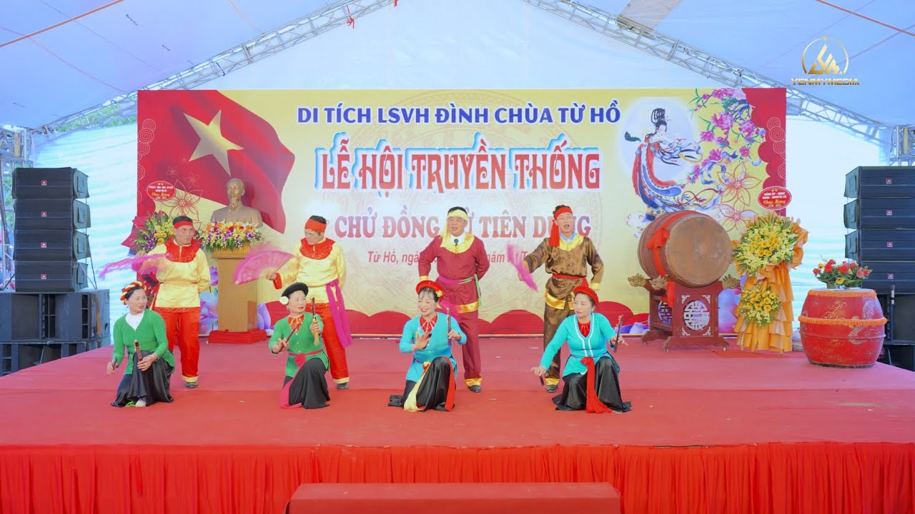 Liên khúc: Hát Ống - Đố hoa | Dân ca Phú Thọ | CLB Văn Nghệ Trường Sơn | YenMyMedia